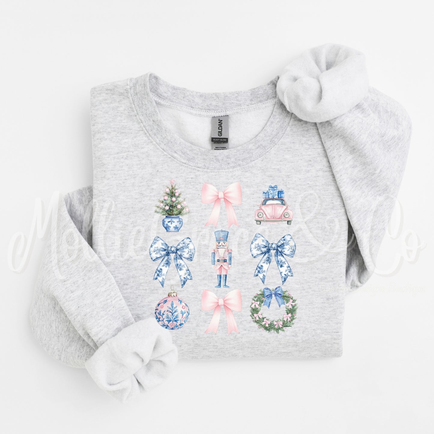 Christmas Toile Sweatshirt